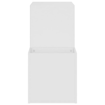 vidaXL Παπουτσοθήκη Χολ Λευκή 105x35,5x70cm από Επεξ. Ξύλο