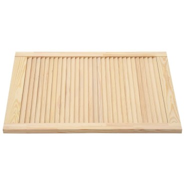 vidaXL Πορτάκια με Περσίδες 4 Τεμ. 69x49,4 εκ. από Μασίφ Ξύλο Πεύκου