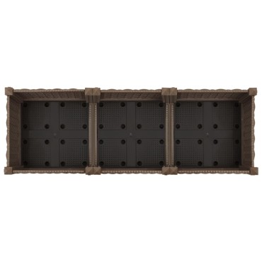 vidaXL Ζαρντινιέρα 120 x 40 x 23 εκ. από Πολυπροπυλένιο