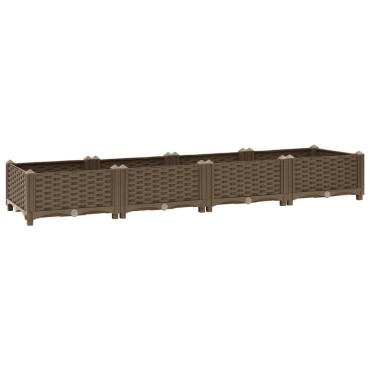vidaXL Ζαρντινιέρα 160 x 40 x 23 εκ. από Πολυπροπυλένιο