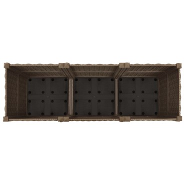 vidaXL Ζαρντινιέρα 120 x 40 x 38 εκ. από Πολυπροπυλένιο
