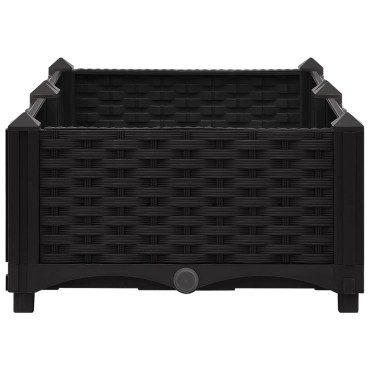 vidaXL Ζαρντινιέρα 80 x 40 x 23 εκ. από Πολυπροπυλένιο