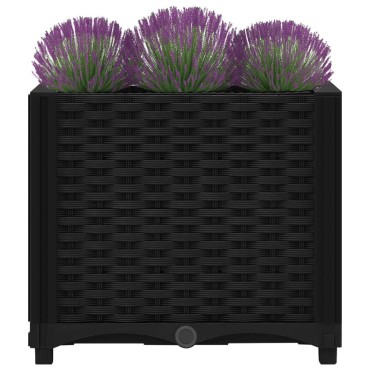 vidaXL Ζαρντινιέρα 40 x 40 x 38 εκ. από Πολυπροπυλένιο