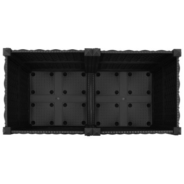 vidaXL Ζαρντινιέρα 80 x 40 x 38 εκ. από Πολυπροπυλένιο
