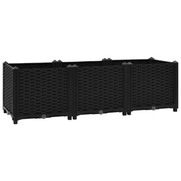 vidaXL Ζαρντινιέρα 120 x 40 x 38 εκ. από Πολυπροπυλένιο