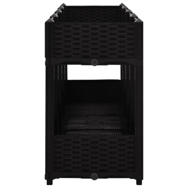 vidaXL Ζαρντινιέρα 160 x 40 x 71 εκ. από Πολυπροπυλένιο
