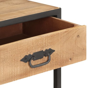 vidaXL Τραπέζι Κονσόλα 90x35x74cm από Μασίφ Ανακυκλωμένο Ξύλο 1 τεμ.