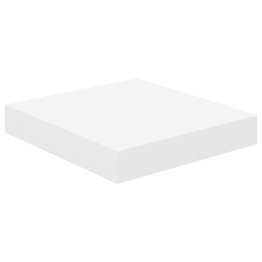 vidaXL Ράφια Τοίχου 4 τεμ. Δρυς και Άσπρο 23x23,5x3,8cm MDF