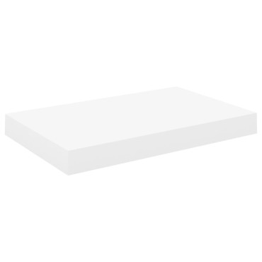 vidaXL Ράφι Τοίχου Δρυς/Άσπρο 40x23x3,8cm MDF 1 τεμ.