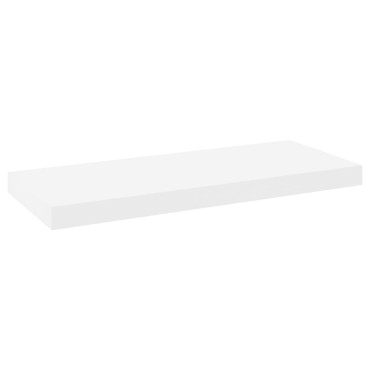 vidaXL Ράφια Τοίχου 4 τεμ. Δρυς/Άσπρο 60x23,5x3,8cm MDF