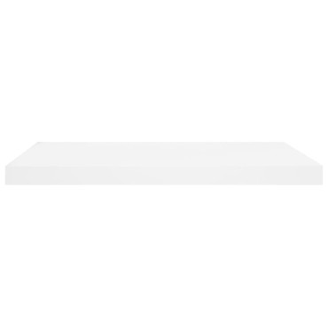 vidaXL Ράφια Τοίχου 4 τεμ. Δρυς/Άσπρο 60x23,5x3,8cm MDF