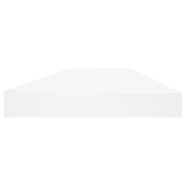 vidaXL Ράφια Τοίχου 4 τεμ. Δρυς/Άσπρο 60x23,5x3,8cm MDF