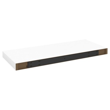 vidaXL Ράφια Τοίχου 4 τεμ. Δρυς/Άσπρο 60x23,5x3,8cm MDF