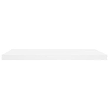 vidaXL Ράφια Τοίχου 2 τεμ. Δρυς/Λευκό 80x23,5x3,8cm MDF