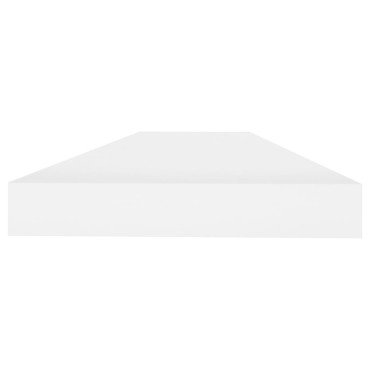 vidaXL Ράφια Τοίχου 2 τεμ. Δρυς/Λευκό 80x23,5x3,8cm MDF