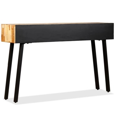 vidaXL Τραπέζι Κονσόλα 120x30x76cm Μασίφ Ανακυκλωμένο Ξύλο Teak 1 τεμ.