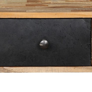 vidaXL Τραπέζι Κονσόλα 120x30x76cm Μασίφ Ανακυκλωμένο Ξύλο Teak 1 τεμ.
