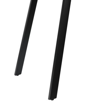 vidaXL Τραπεζαρία 180x90x76cm από Ανακυκλωμένο Ξύλο Teak και Ατσάλι 1 τεμ.