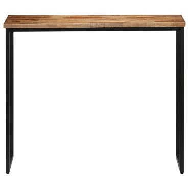 vidaXL Τραπέζι Κονσόλα 90x30x76cm Μασίφ Ανακυκλωμένο Ξύλο Teak 1 τεμ.