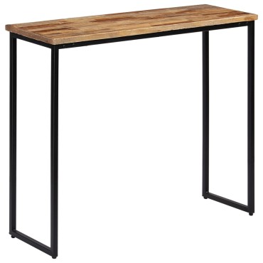 vidaXL Τραπέζι Κονσόλα 90x30x76cm Μασίφ Ανακυκλωμένο Ξύλο Teak 1 τεμ.