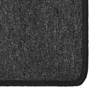 vidaXL Χαλί Διάδρομος Ανθρακί 80x300cm