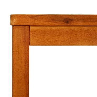 vidaXL Τραπεζάκι Σαλονιού 60x60x45cm από Μασίφ Ξύλο Ακακίας 1 τεμ.