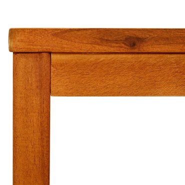 vidaXL Τραπεζάκι Σαλονιού 50x35x45cm Μασίφ Ξύλο Ακακίας 1 τεμ.