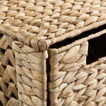 vidaXL Συρταριέρα με 6 Καλάθια 47x37x100cm από Υάκινθο του Νερού 1 τεμ.