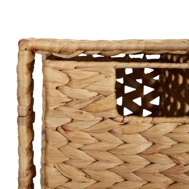 vidaXL Συρταριέρα με 6 Καλάθια 47x37x100cm από Υάκινθο του Νερού 1 τεμ.