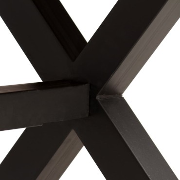 vidaXL Τραπεζαρία 180x90x76cm από Μασίφ Ξύλο Ακακίας και Μάνγκο 1 τεμ.