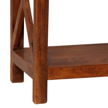 vidaXL Βιβλιοθήκη 60x30x160cm Μασίφ Ξύλο Ακακίας/Μελί Sheesham 1 τεμ.