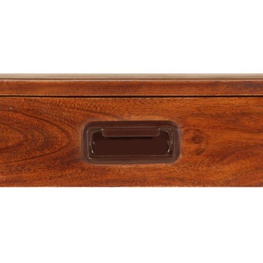 vidaXL Γραφείο 110x50x76cm Μασίφ Ξύλο Ακακίας/Μελί Φινίρισμα 1 τεμ.