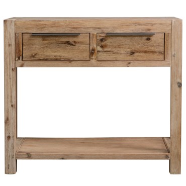 vidaXL Τραπέζι Κονσόλα 82x33x73cm από Μασίφ Ξύλο Ακακίας 1 τεμ.