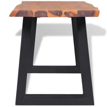 vidaXL Πάγκος από Μασίφ Ξύλο Ακακίας 160x40x45cm 1 τεμ.