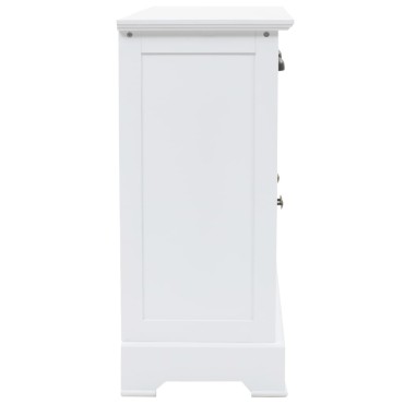 vidaXL Μπουφές με 3 Πόρτες 105x35x77,5cm από MDF και Ξύλο Πεύκου 1 τεμ.