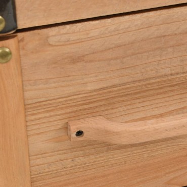 vidaXL Συρταριέρα 91x35x73cm από Μασίφ Ξύλο Ελάτης 1 τεμ.