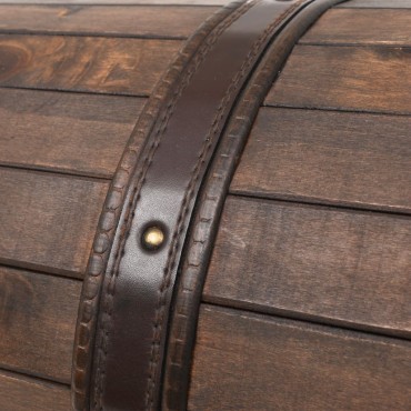 vidaXL Μπαούλο Αποθήκευσης Vintage Στιλ 120x30x40cm Μασίφ Ξύλο 1 τεμ.
