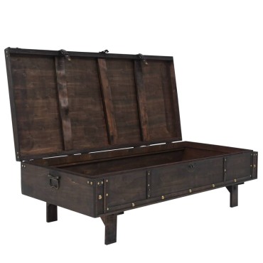 vidaXL Τραπεζάκι Σαλονιού σε Vintage Στιλ 120x55x35cm Κόντρα πλακέ 1 τεμ.