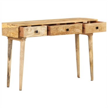 vidaXL Τραπέζι Κονσόλα 115x35x76 cm από Μασίφ Ξύλο Μάνγκο 1 τεμ.
