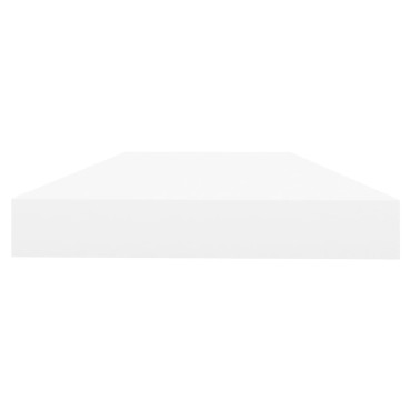 vidaXL Ράφι Τοίχου Δρυς/Άσπρο 50x23x3,8cm MDF 1 τεμ.