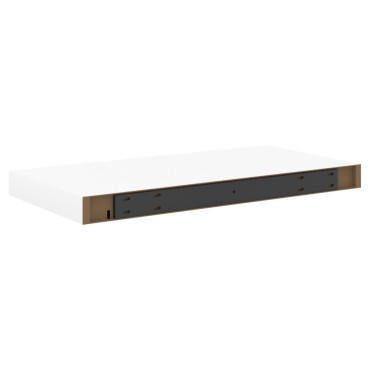 vidaXL Ράφι Τοίχου Δρυς/Άσπρο 50x23x3,8cm MDF 1 τεμ.