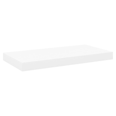 vidaXL Ράφια Τοίχου 2 τεμ. Δρυς/Άσπρο 50x23x3,8cm MDF