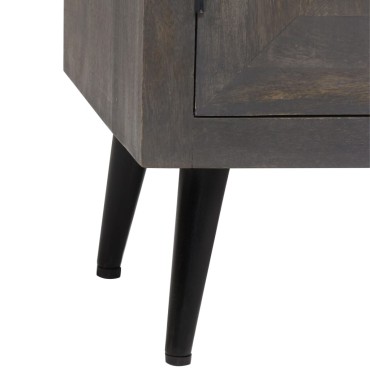 vidaXL Ντουλάπι 60x30x76cm από Μασίφ Ξύλο Μάνγκο 1 τεμ.