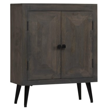 vidaXL Ντουλάπι 60x30x76cm από Μασίφ Ξύλο Μάνγκο 1 τεμ.
