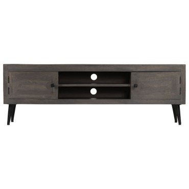 vidaXL Έπιπλο Τηλεόρασης 140x30x45cm από Μασίφ Ξύλο Μάνγκο