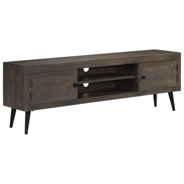 vidaXL Έπιπλο Τηλεόρασης 140x30x45cm από Μασίφ Ξύλο Μάνγκο