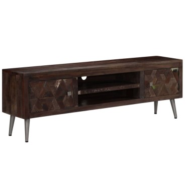 vidaXL Έπιπλο Τηλεόρασης 140x30x45cm από Μασίφ Ανακυκλωμένο Ξύλο