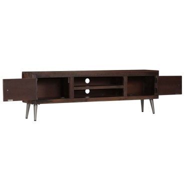 vidaXL Έπιπλο Τηλεόρασης 140x30x45cm από Μασίφ Ανακυκλωμένο Ξύλο