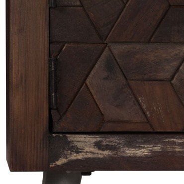 vidaXL Έπιπλο Τηλεόρασης 140x30x45cm από Μασίφ Ανακυκλωμένο Ξύλο