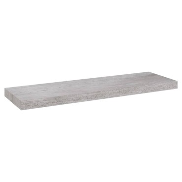 vidaXL Ράφια Τοίχου 2 τεμ. Γκρι Σκυροδέματος 80x23,5x3,8cm MDF